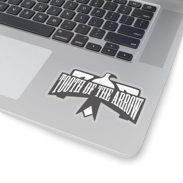 Printify Paper products Retro Logo Stickers